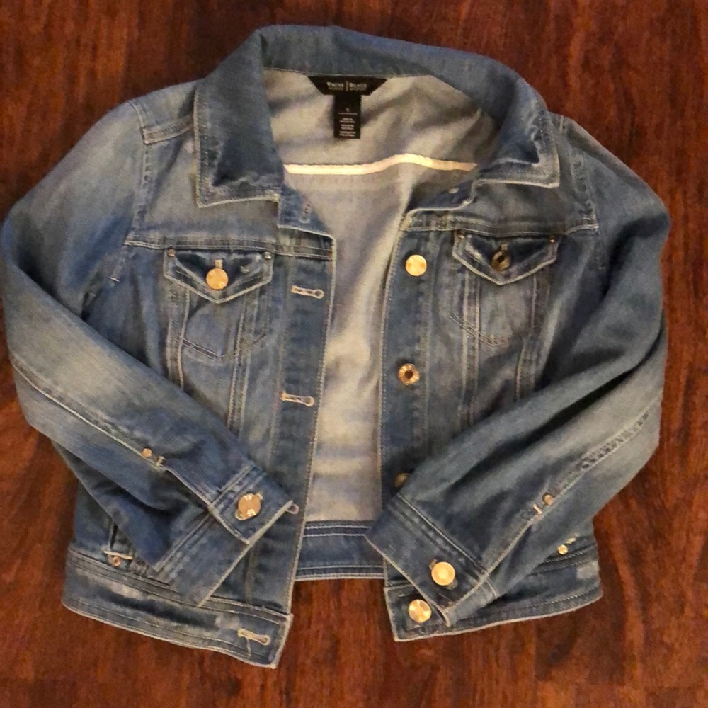 Cropped Jean Jacket